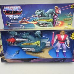 Mattel Masters of the Universe Origins Prince Adam Sky Sled Action Figure NEW