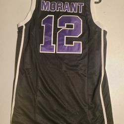 Ja Morant Black Basketball Jersey