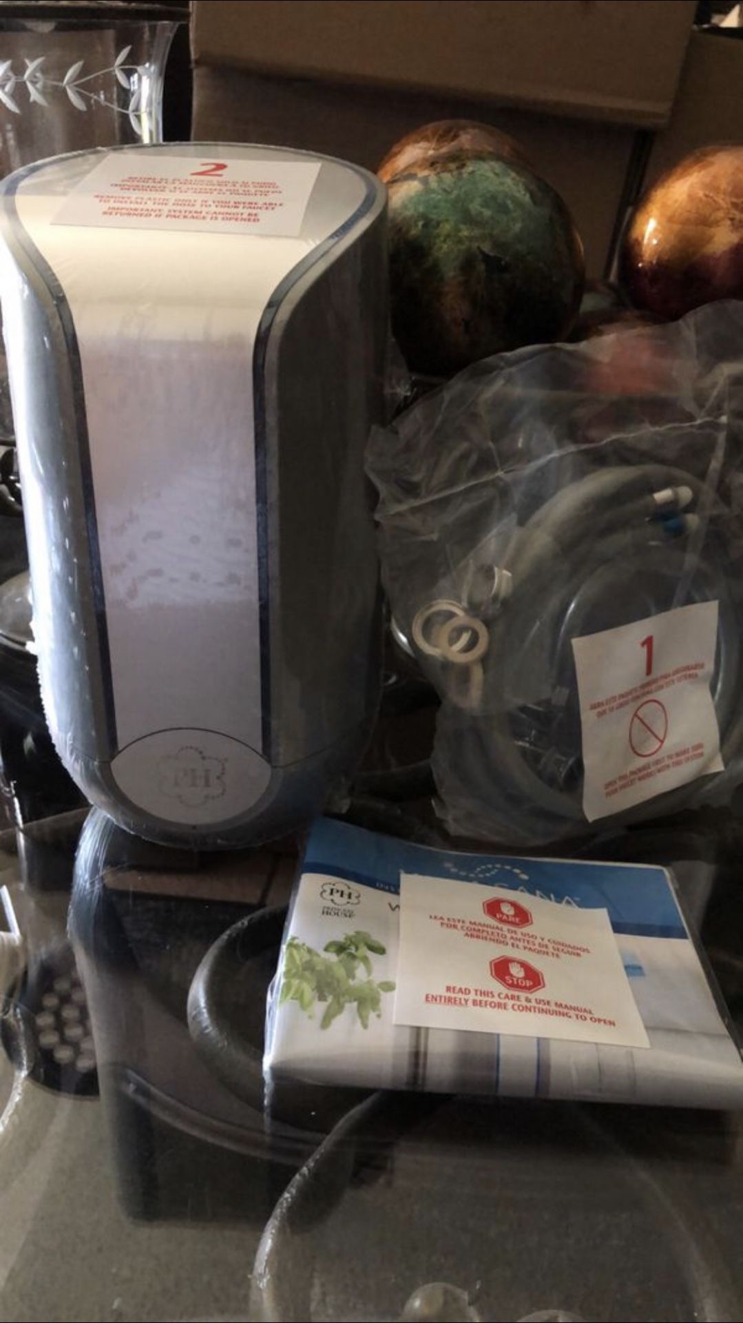 Vida sana Princess house water filter