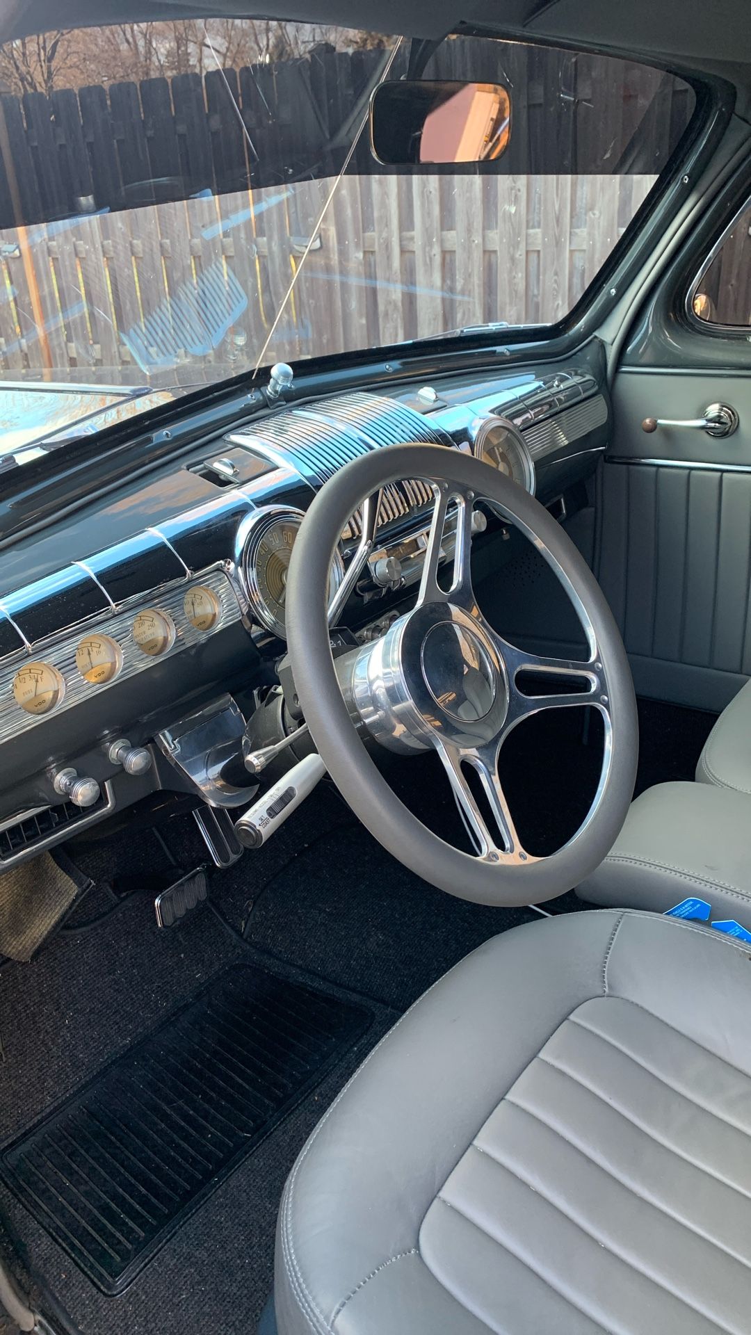 1948 Ford Coupe Blue