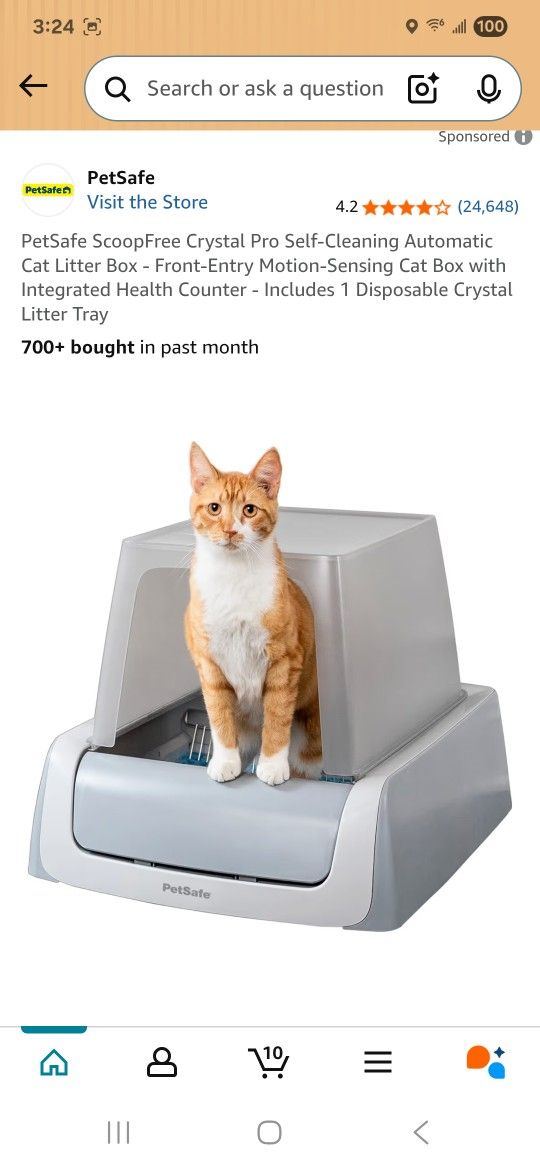 Pestsafe Hooded Automatic Litterbox