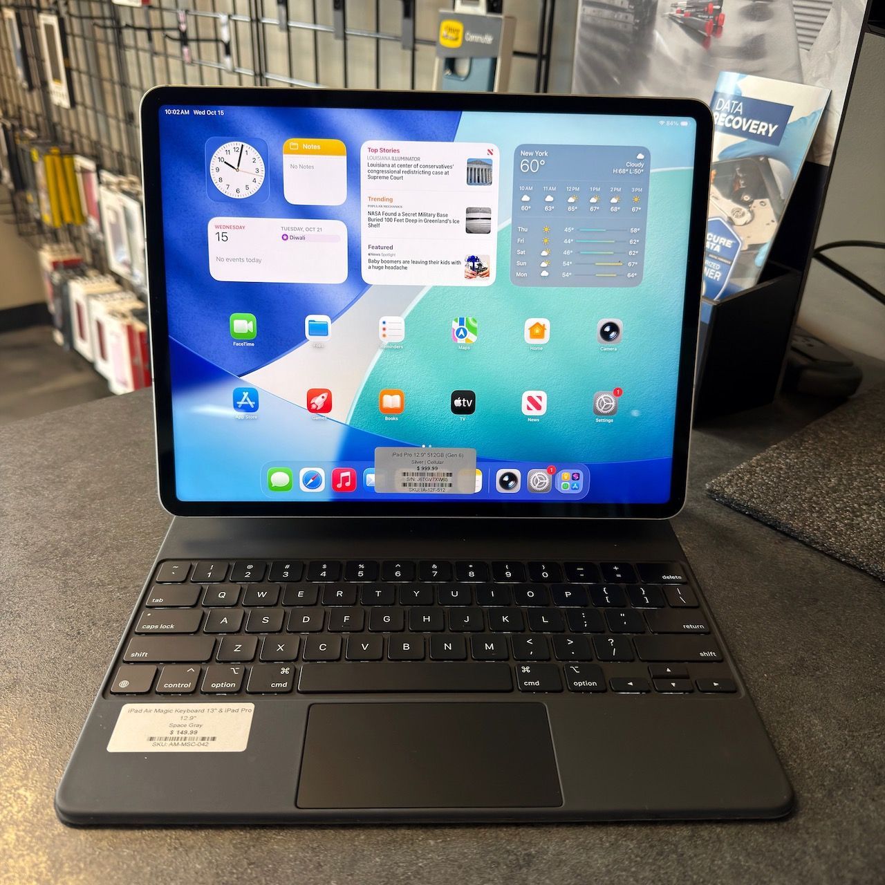 📱 iPad Pro 12.9" | 512GB | Cellular | Silver (6th Gen) 📱