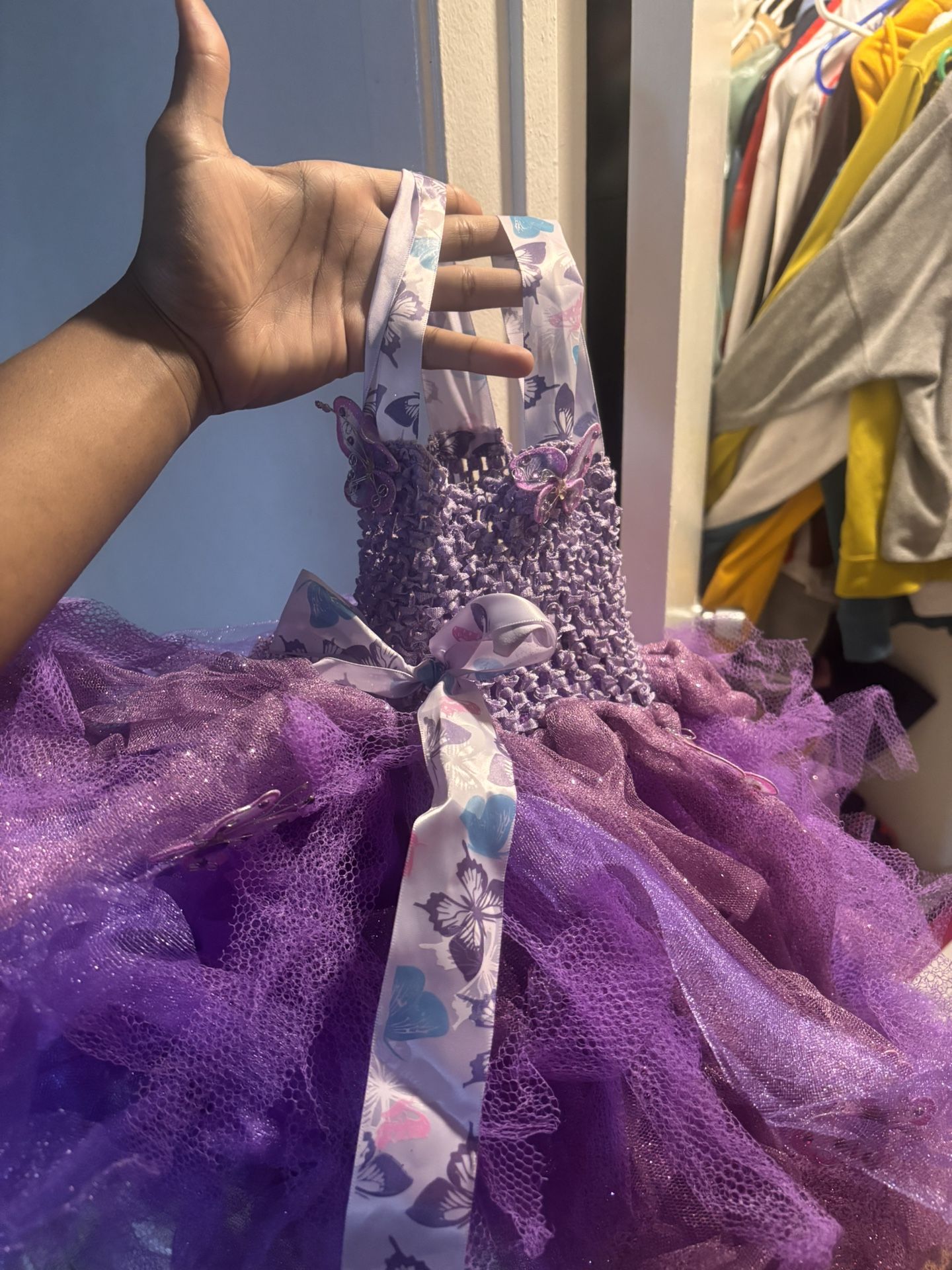 Butterfly Tutu dress & tinkerbell Skirt For Sale