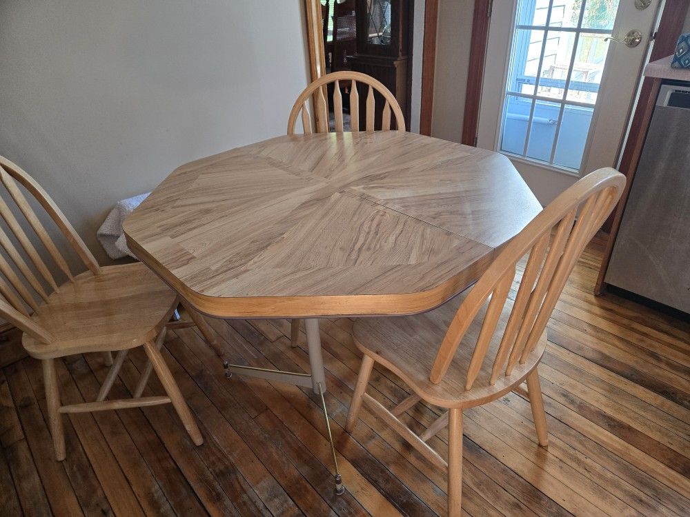 Table And 4 Chairs