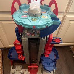 Paw Patrol Command Tower + Vehicles & Characters