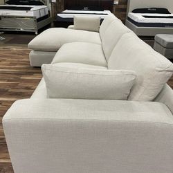 I’m Jon Green, Wayne’s Home Sales Representative🌟 Feather Filled Cloud Sectional Couch Set 🌟 L Shaped Modular Cloud Sectional 