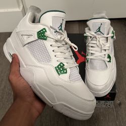 Jordan 4 Retro Green metallic