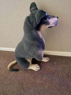 Large Realistic Dog Stuffed Animal Plush