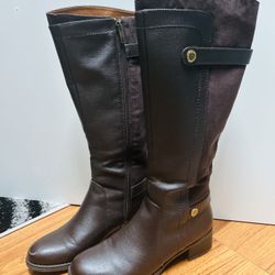 Franco Sarto Women Riding Boots Size 8