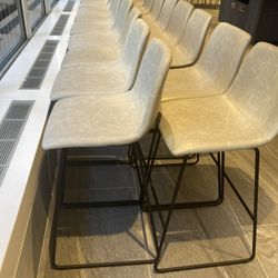 Leather Bar Stools 