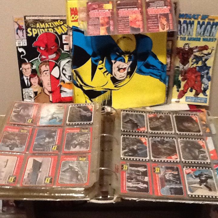 Comics and cards dc marvel and other see my offer over 4000 to pick from all so DVDs