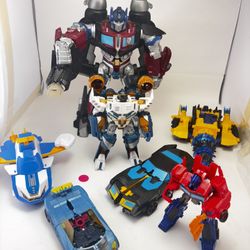 Lot of 7 Transformers Action Figure Toys