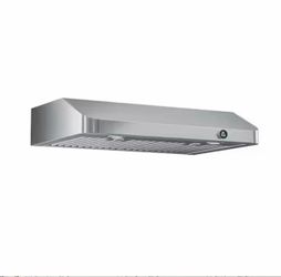 Brand New 30 in. 900 CFM Ducted Under Cabinet Range Hood in Stainless Steel with 3-Way Venting, LCD Knob Control