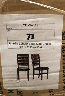 New Amele Chairs Set of Two