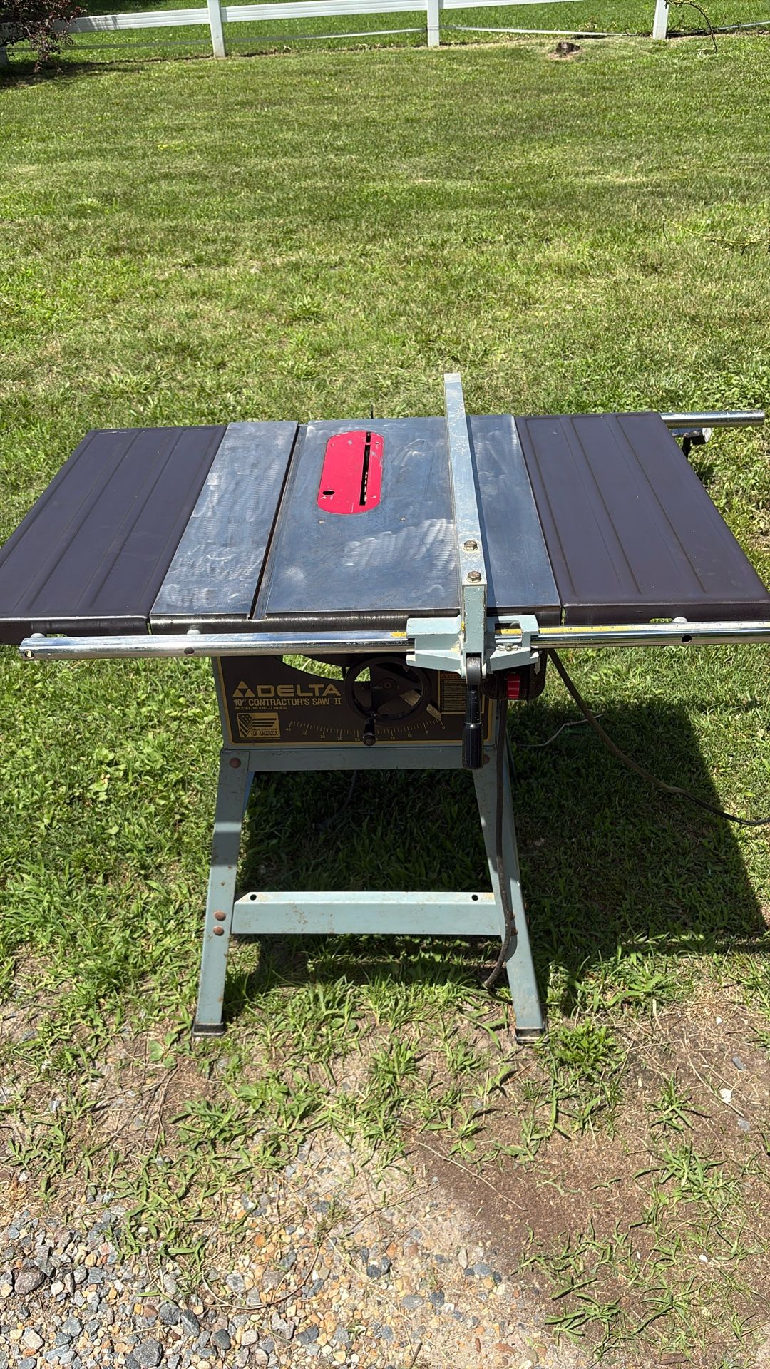 10” Delta Table Saw Vintage Style