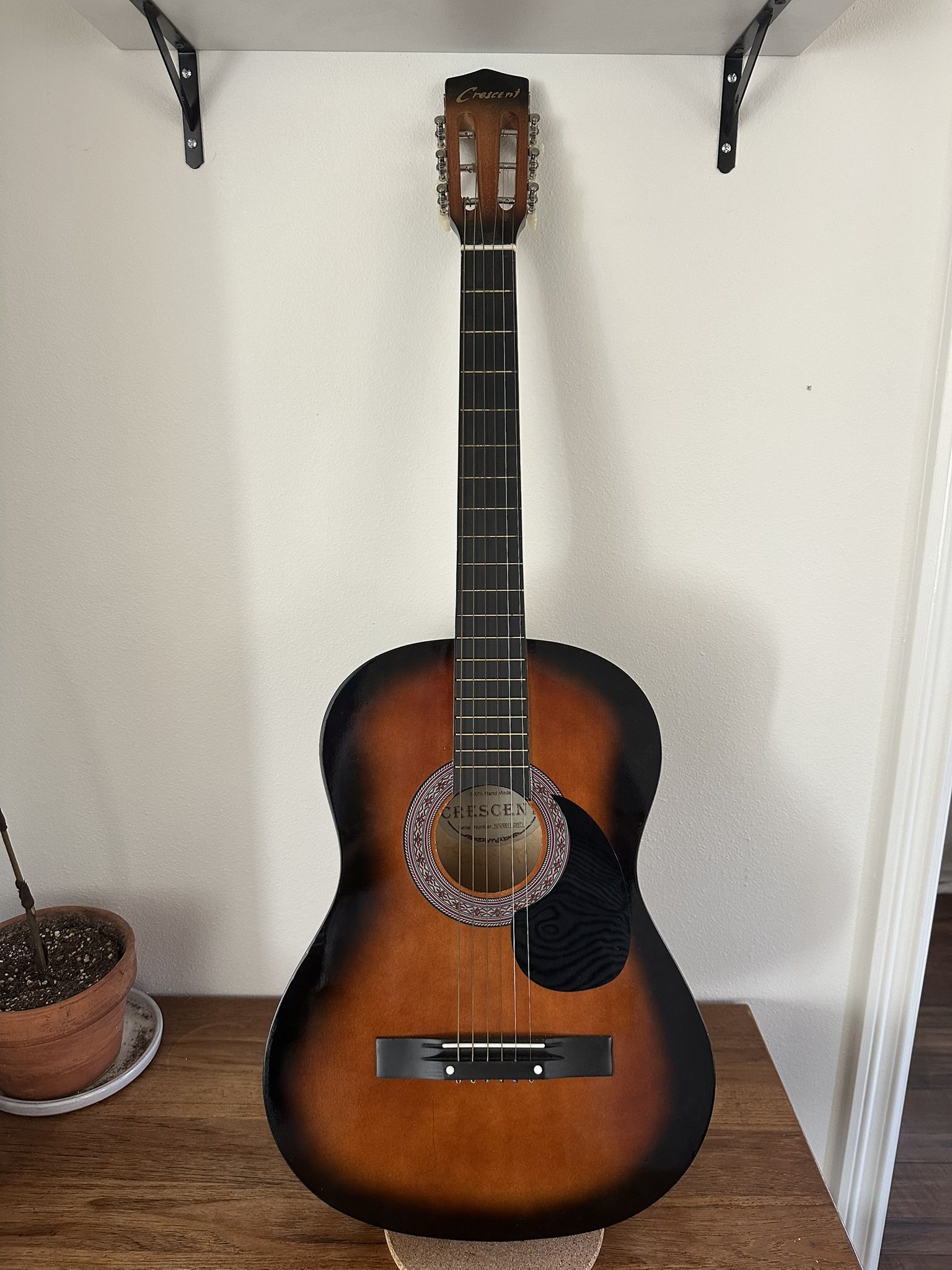 Crescent Acoustic Guitar