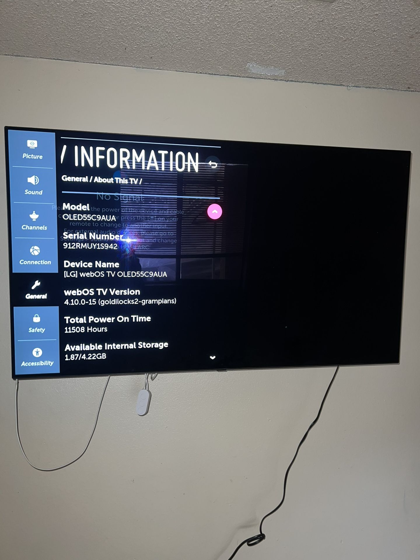 LG OLED C9 TV 55” 4k