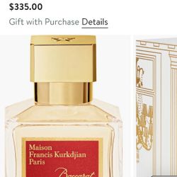 Authentic  Baccarat  Parfum