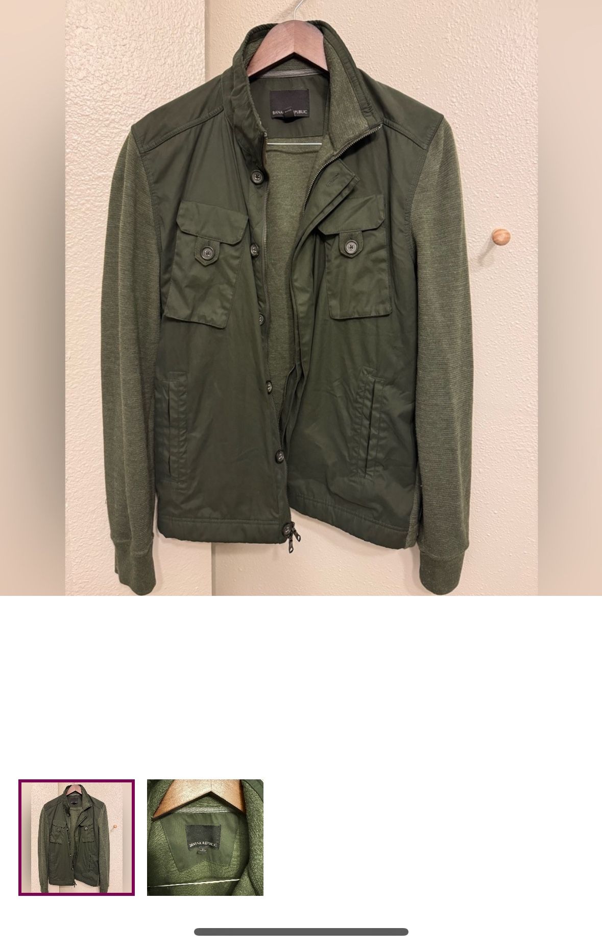 Men’s Lightweight Military Field Jacket