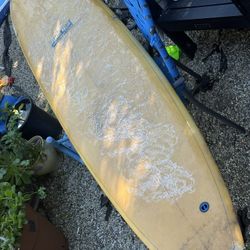 7’9  Andries Single fin Hard Top Surfboard