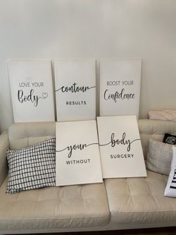 Body Contouring Canvas Wall Art- 16 x 24 inches