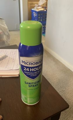 Microband 24 hour disinfectant spray