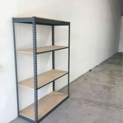 Industrial Shelving 48 in W x 18 D Boltless Garage Rivet Rack Storage