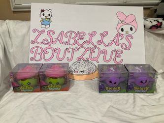 Squishy Spider and Witch squishy!