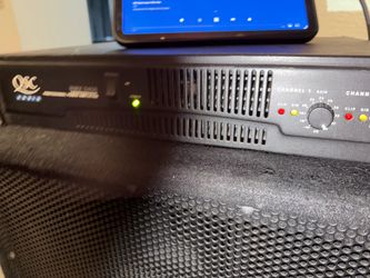 QSC professional power amplifier