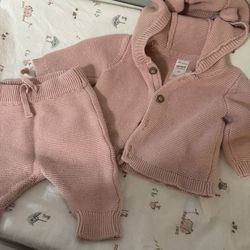 Carter’s pink set 3 months