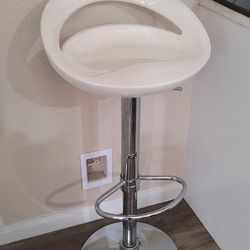 White Bar stool