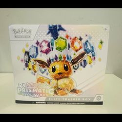 Pokemon Prismatic Evolutions ETB 