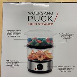 Wolfgang Puck Food Steamer $20  "Brand New" (still In The Box)