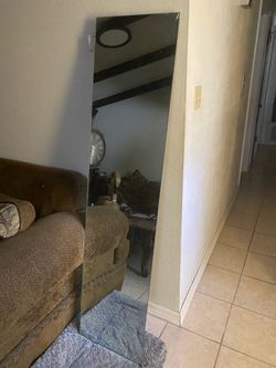 Frameless Full-Length Floor Mirror