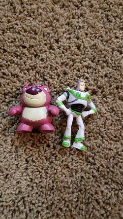 Mini Disney toy story buzz lightyear and bear
