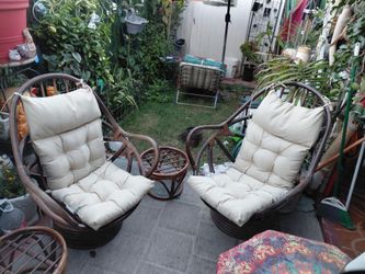 Rattan outdoor set