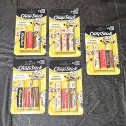 NEW MINION CHAPSTICKS FOR SALE