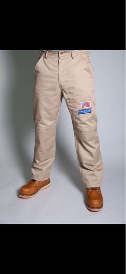Work pants with knee pads