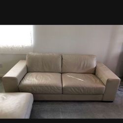 Natuzzi Italian Leather Couch