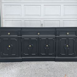 Refinished Black Buffet🔥