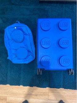 New Lego Carry-on Luggage with Backpack