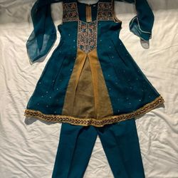 2 Years Old Girl sleeveless 3 Piece Party Dress 