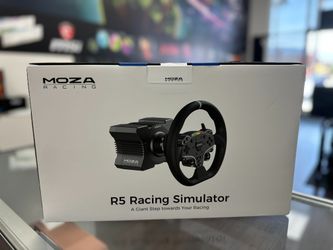 🏎️ FINANCE AVAILABLE 🏎️ MOZA R5 BUNDLE - BRAND NEW.