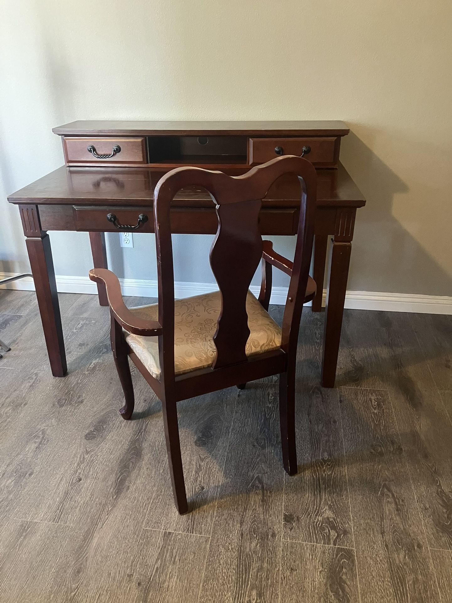Vintage Desk and Chair