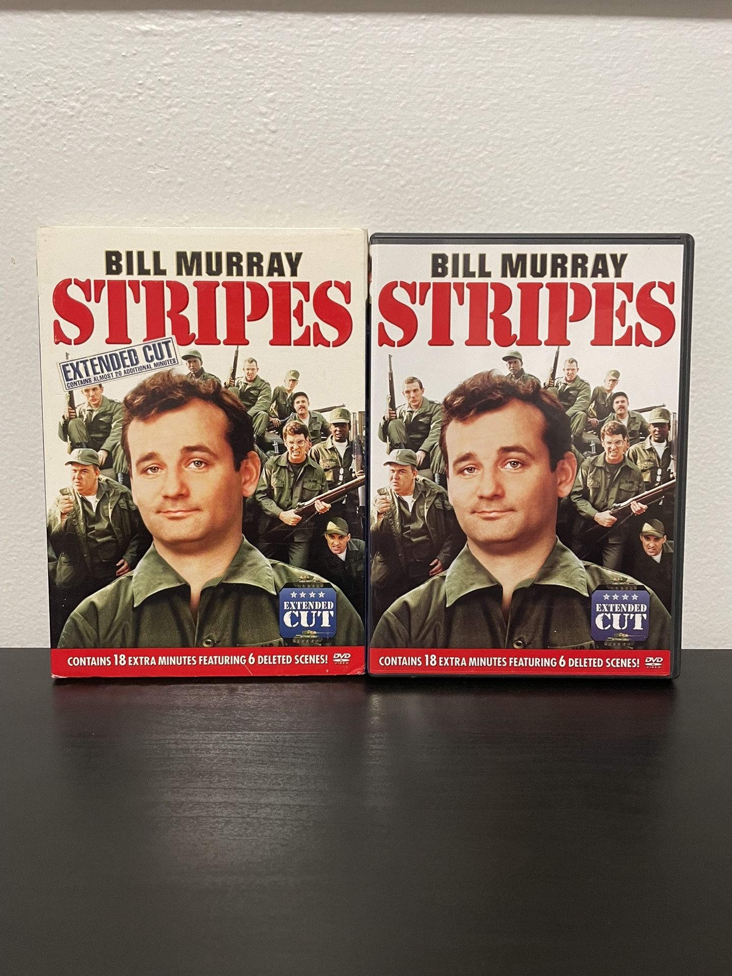 Stripes DVD Movie Extended Cut Bill Murray WWII Comedy John Candy Slipcover 1981