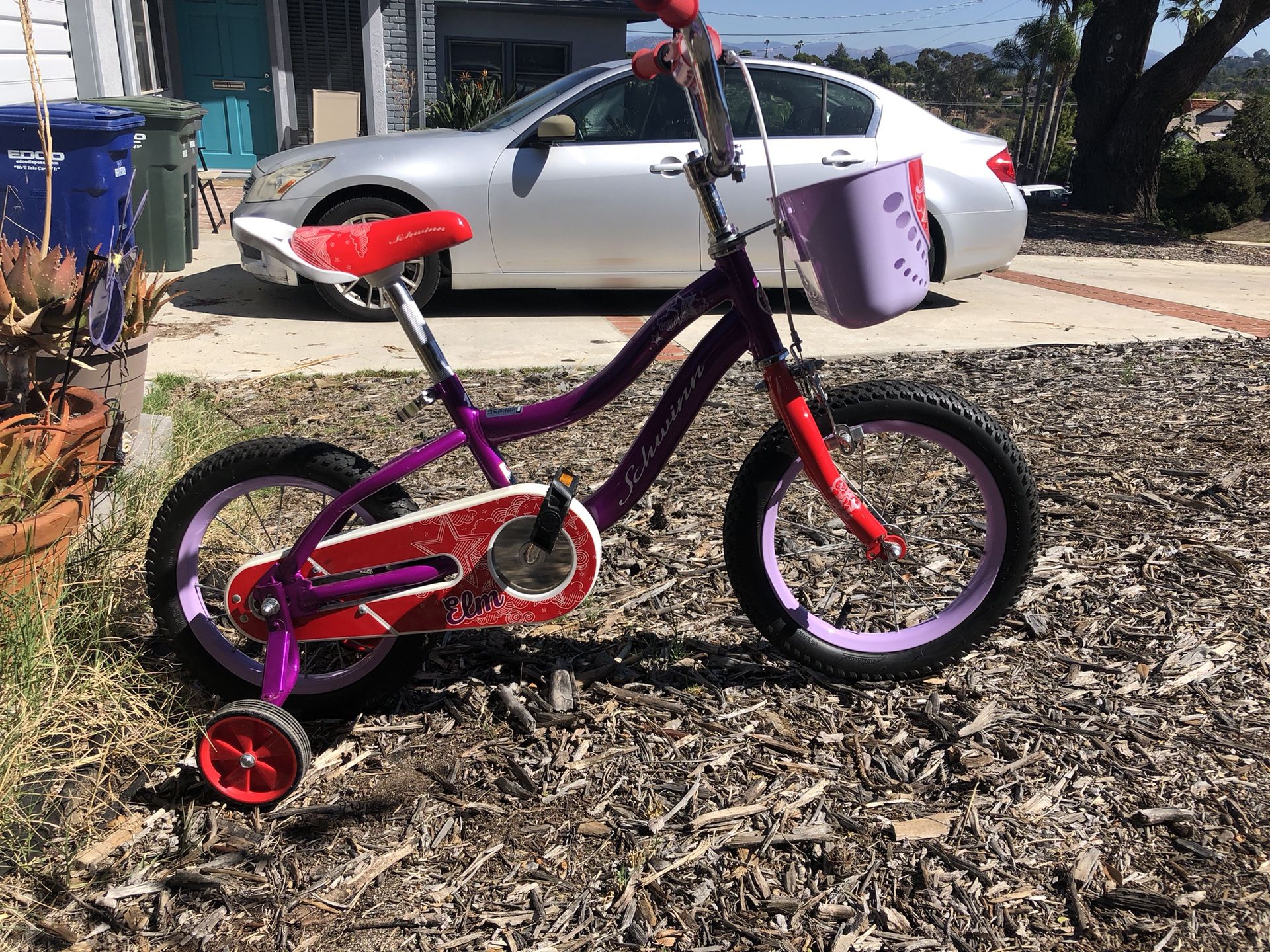 Kids Schwinn Bike with training wheels