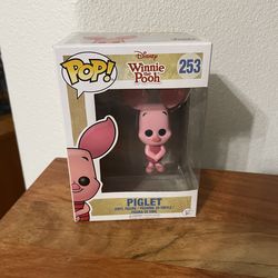 Funko Pop Disney Winnie the Pooh Piglet #253 Vaulted Retired Figure