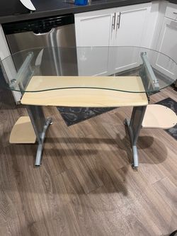 Glass Desk