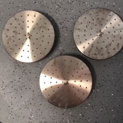 Moen Rain Shower Head. 3 Pack.