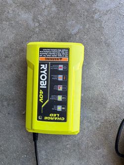 Ryobi 40 volt charger